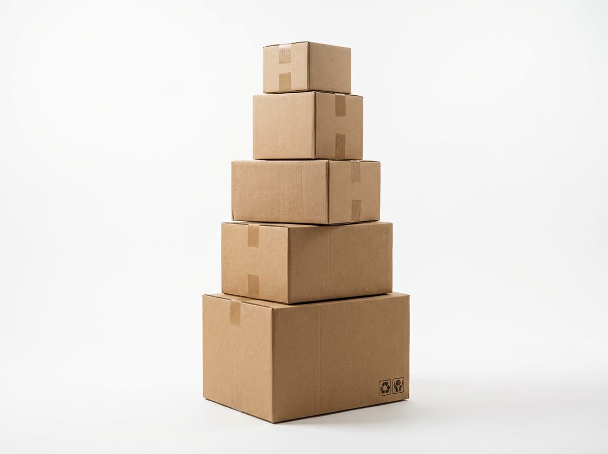 3-Ply Corrugated Shipping Box (Medium 10x8x6 in)